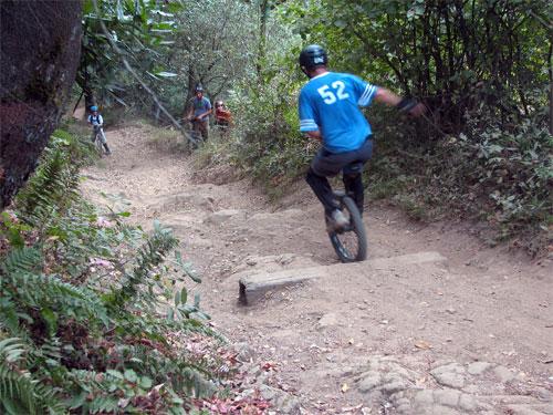 Chris Labonte riding on Chapparal